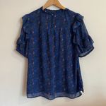 Loft  Ruffle Short Sleeve Blouse Photo 1