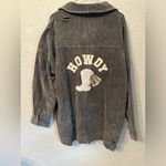 Altar'd State  Gray and White Utility Jacket Photo 1