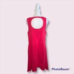 DKNY  Jean Pink Knit Racerback Tank Swing Dress‎ Size Medium Photo 1
