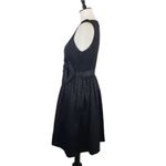 Anthropologie ✨ Wendy Katlen Black Polkadot Bow Sz 2 Dress✨ Photo 2