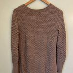 Athleta  Sweater Size XS Womens Beige Wool Blend Honeycomb Tunic Top Pullover Photo 1