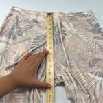 Sundry  Pastel Leaf Print Soft Stretch Jogger Pants Drawstring Loungewear Size 4 Photo 12