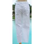 Cache White Denim Rivet Embellished Jean Pant New Crop Stretch White NWT $98 Photo 4