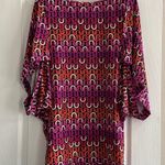 Trina Turk Echo chain Swim Tunic Coverup Size M NWT Beach Pool Vacation Resort Photo 1