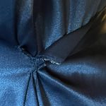 Oscar de la Renta Womens small Robe Navy Blue Photo 8