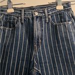 American Eagle  Outfitters Blue and White Striped Men's Jeans Photo 4
