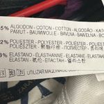 ZARA Basic blue/white striped ankle pants with back pockets Photo 4