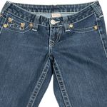 True Religion Stella Low Rise Skinny Dark Indigo Jeans Women size 26 Photo 2