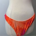 ZARA  NWT bikini orange tie dye size L Photo 2