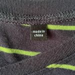 CAbi  Navy Striped Comfy Oversized Preppy Women's Top Photo 8