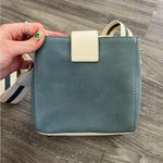 Stylish Blue and Cream Women's Bag Photo 9