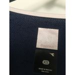 Diadora Diadry Women's Sleeveless Shirt Long Length Active Size XS Blue White Photo 4
