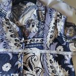 Christian Sirianio Christian Siriano  New York Top Linen Crop  Button-Up Shirt Size XL Photo 5