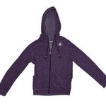 Reebok Zip Up Sweatshirt Size Medium in Purple Photo 0