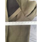 Andrew Marc Women's Green Asymmetrical Zip Front Wool Blend Coat Jacket L Photo 7