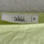 TALULAH Neon Puff Sleeve Ruffle Mini Dress Green Sz Small Photo 3