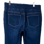 Chico's Chico’s Size 1R Jeggings Ankle Jean Pull On Mid Rise Dark Blue Wash Women’s 8 Photo 5