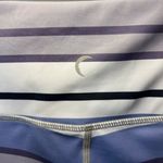 Zyia Active Womens Light n Tight High Rise 7/8 Leggings Pants Purple Stripe 8/10 Size undefined Photo 7