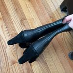 Kork-Ease Leather Waterproof Block Chunky Heel Winter Rubber Outsole Low Kitten anti-slip Photo 5