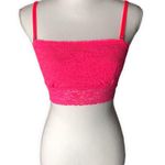 Victoria's Secret Victoria’s Secret Neon Pink Lace Bralette Photo 1