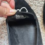 Aerosoles  Betunia Black Suede Leather Loafer 'Love' Women's size 9.5M Novelty Photo 1