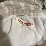 Free People  Fern Blazer in Dusty Beige Size Medium Photo 6