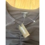 EXPRESS NEW  Body Contour Long Sleeve Cutout Mini Dress, Black, Large Photo 2