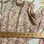 True Craft  sz small creme and pink romper with pockets long sleeve elastic waist Photo 8