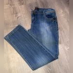 Ecko Red Denim Size 11 waist 32 Rhino Logo Rhinestone Pockets. Blue Photo 1