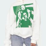 Edikted NWT  mono print Pop Art graphic pullover hoodie S Photo 0