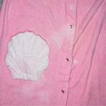 Vintage Roman for leisurely living costal house dress terry cloth robe small Pink Photo 1