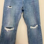 Avec Les Filles  Distressed Button Fly Straight Raw Hem Jeans Size 29 Photo 2