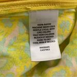 Abound NWT  Pastel Yellow Tarry Floral Lightweight Mini Skirt Size 3X Photo 10