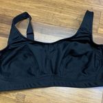 Breezies Sports Bra Womens Size 44C Support‎ Adjustable Straps Black Wireless Photo 0