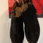 Vionic  women’s ankle booties black perforated leather suede size 8 Daytona Boots Photo 2