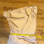 Show Me Your Mumu  Women’s Small Satin Jodie Dress Asymmetrical Slit Bridesmaid Photo 3