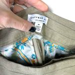 Anthropologie Current Air Pinstripe High Waist Pleated Bermuda Culottes Shorts Photo 6