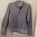 Adidas 🏃🏼♀️ Running Grey 1/4 Zip Athletic Fleece ClimaHeat Jacket🏃🏼♀️ ~med Photo 0