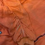 Free People  ruched sleeve linen, blend bomber jacket Photo 5