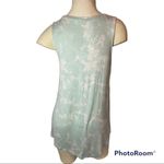Apt. 9  Teal/White Tye Dye Tank Top Size L Photo 1