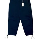 Good American NWT  Cotton Uniform Relaxed Drawstring High Rise Denim 8/29 Photo 2