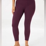 Girlfriend Collective  Plum Colored Yoga Pants Photo 5
