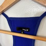 Hurley Hurly + Nike Blue Y2K Racer Back Dri-Fit Tank Top Athletic Size L Photo 2
