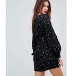 Free People  Women’s Love Grows Floral Print Romper Size S Puff Sleeves Photo 1