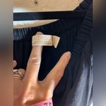 Black Jumpsuit by Beach Gold M pockets slim leg lightweight classic minimalist Size M Photo 1