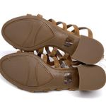 Franco Sarto Finesse Gladiator Suede Sandal Tan 9 Photo 10