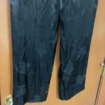 1. State  black Floral Jacquard Wide Leg Pants Photo 11