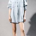 H&M oversized denim shirt Photo 0