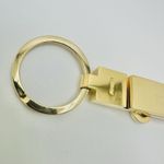 Salvatore Ferragamo  Gancini Gold Tone Key Ring Detachable Photo 7