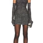 SAU LEE Faye Dress with Gloves in Black 4 New Womens Bodycon Mini Photo 0